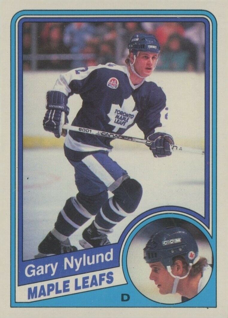 1984 O-Pee-Chee Gary Nylund #307 Hockey Card