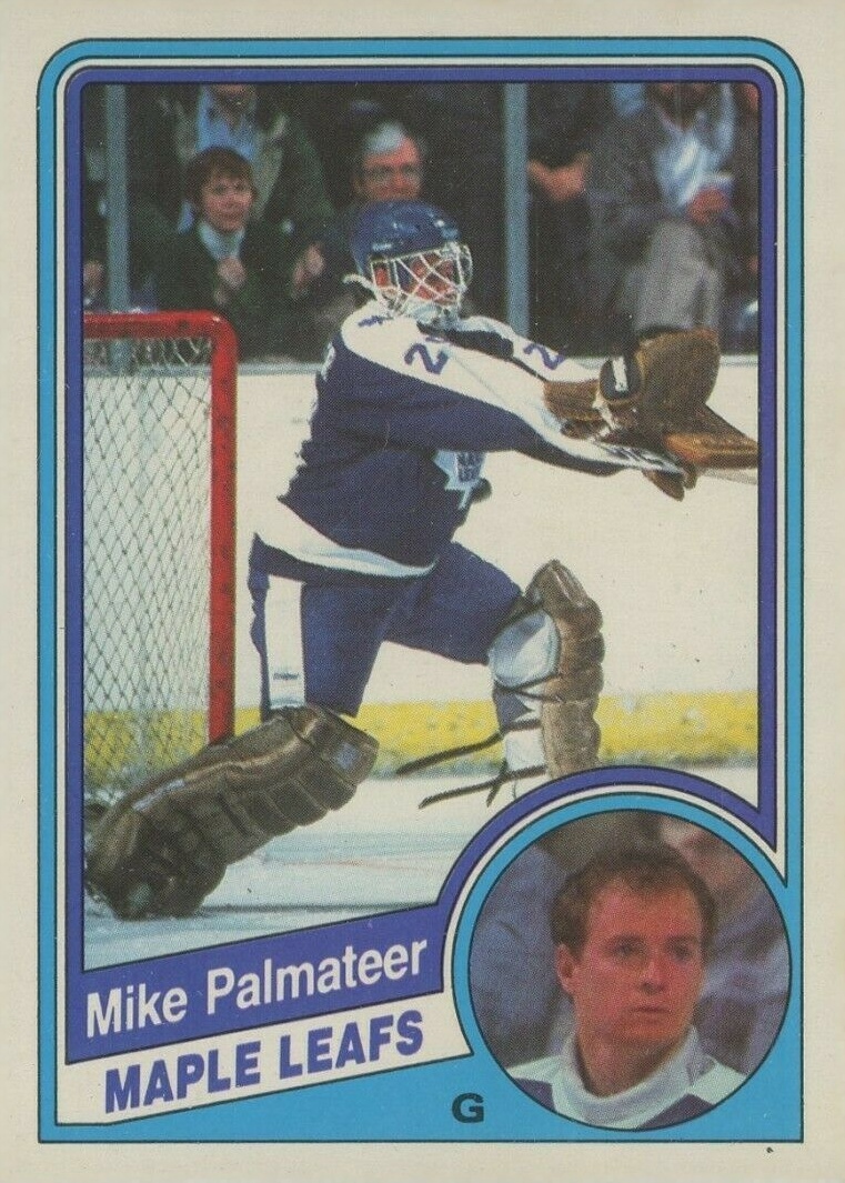 1984 O-Pee-Chee Mike Palmateer #308 Hockey Card