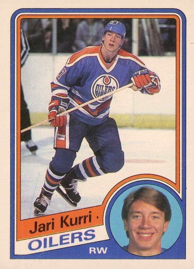 1984 O-Pee-Chee Jari Kurri #249 Hockey Card