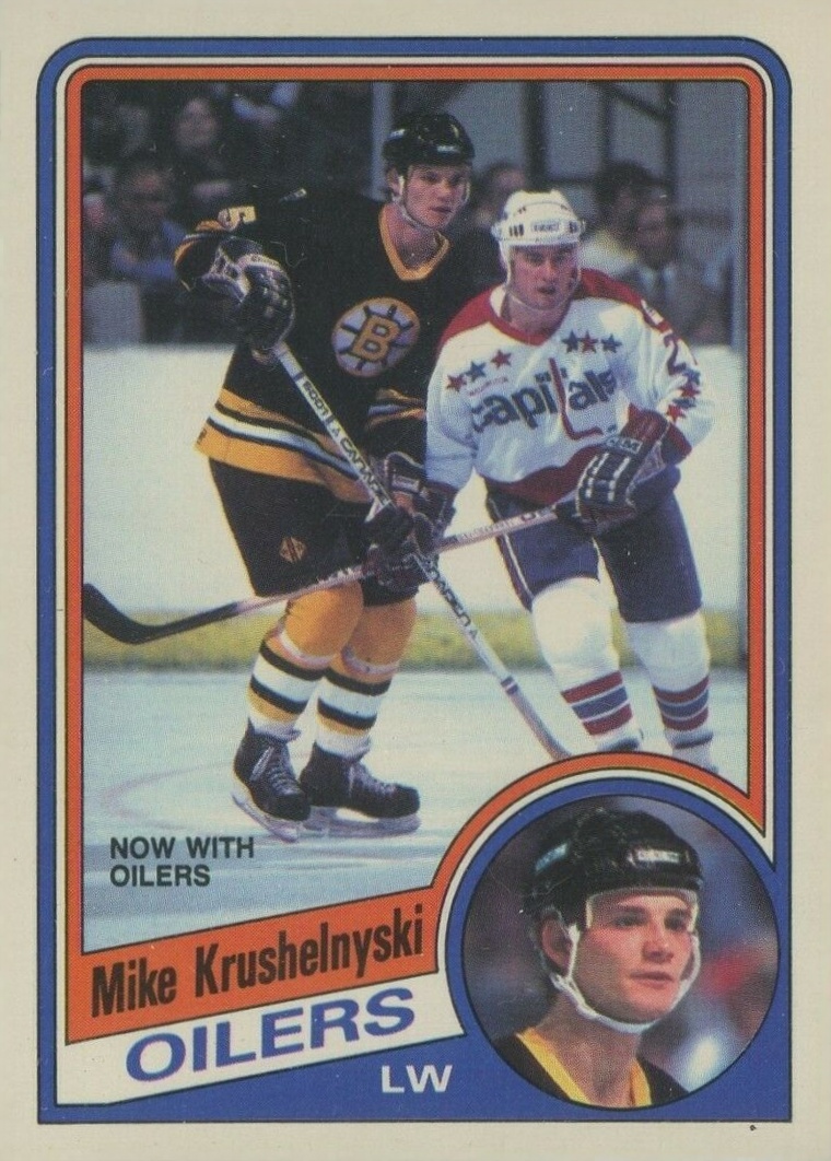 1984 O-Pee-Chee Mike Krushelnyski #248 Hockey Card