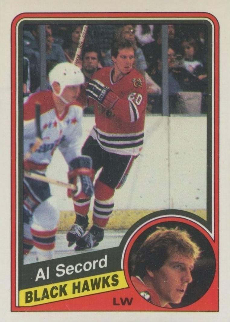 1984 O-Pee-Chee Al Secord #46 Hockey Card