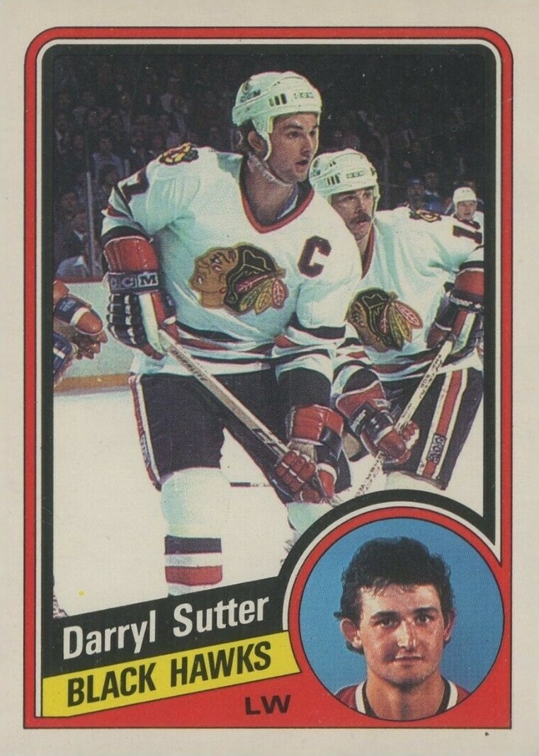 1984 O-Pee-Chee Darryl Sutter #47 Hockey Card