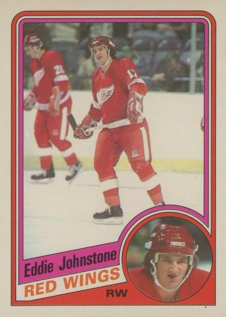 1984 O-Pee-Chee Ed Johnstone #55 Hockey Card