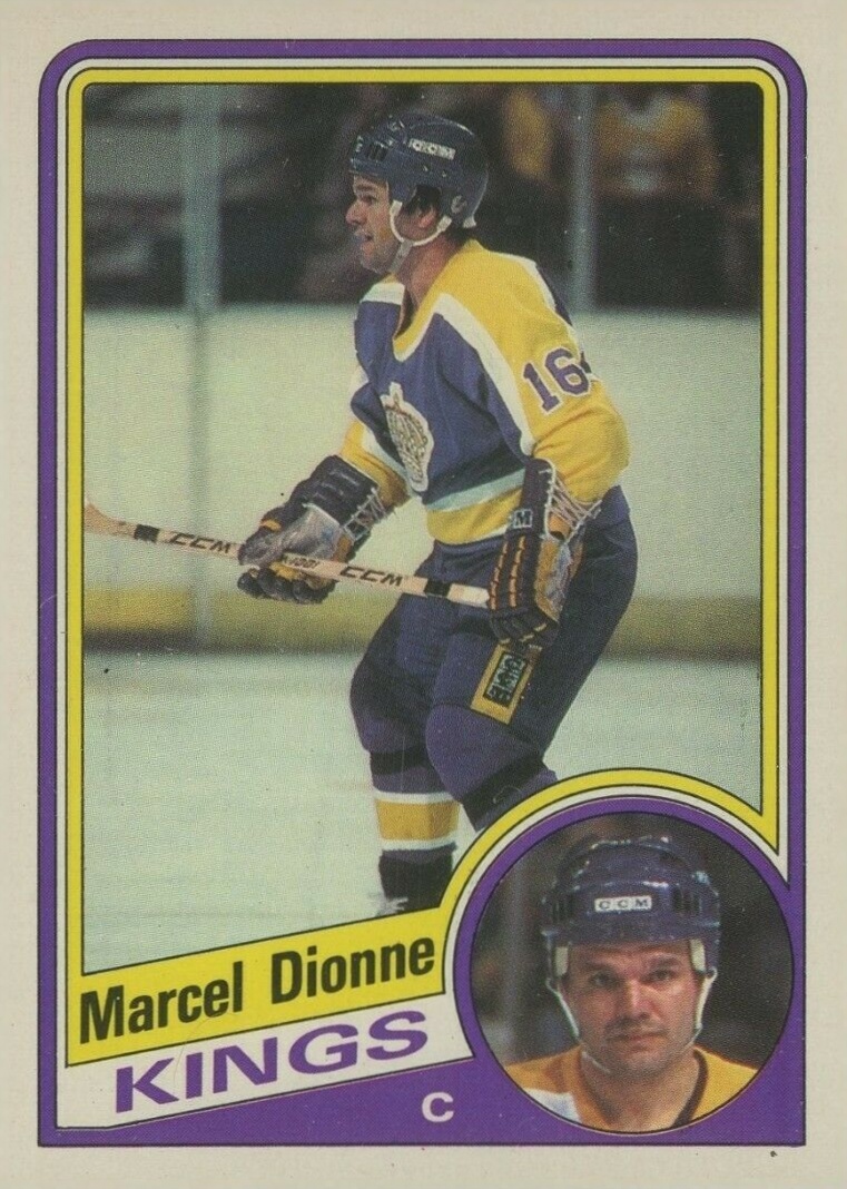 1984 O-Pee-Chee Marcel Dionne #82 Hockey Card