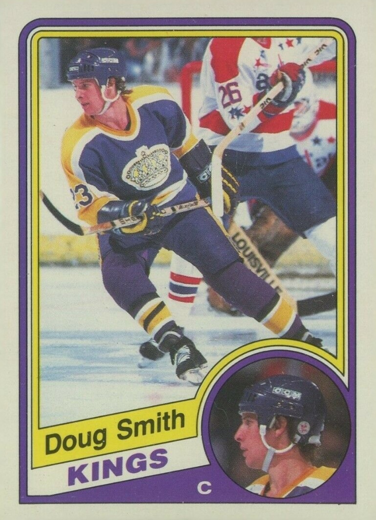 1984 O-Pee-Chee Doug Smith #91 Hockey Card