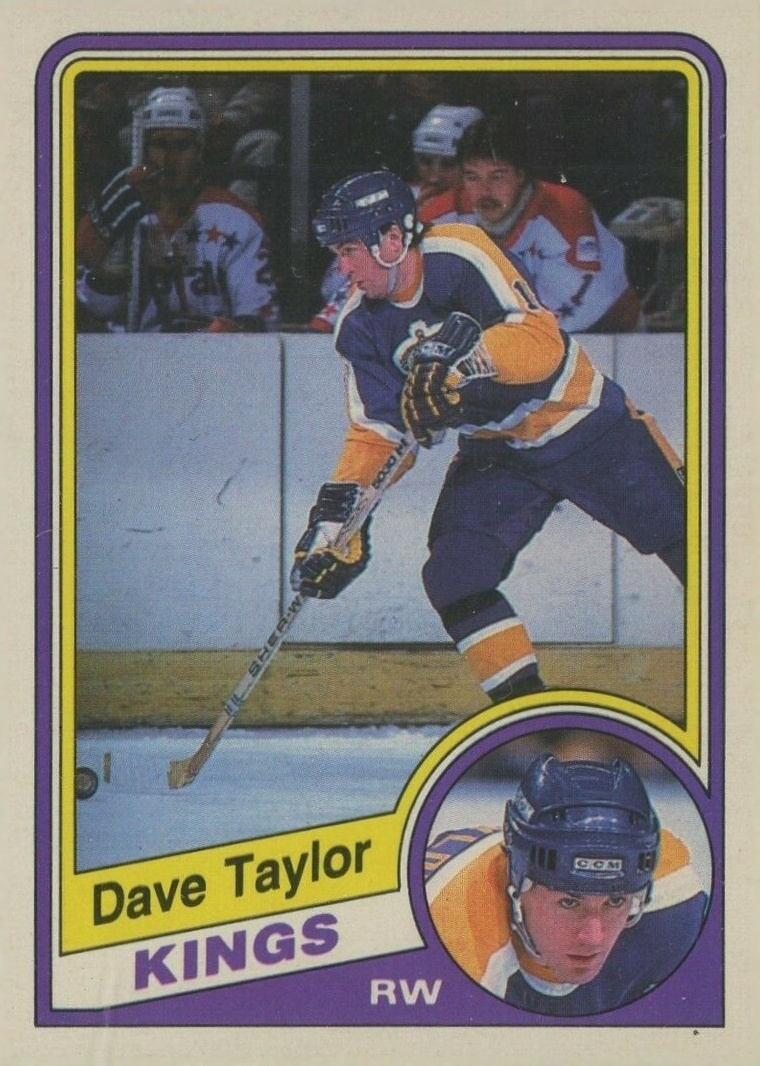 1984 O-Pee-Chee Dave Taylor #92 Hockey Card