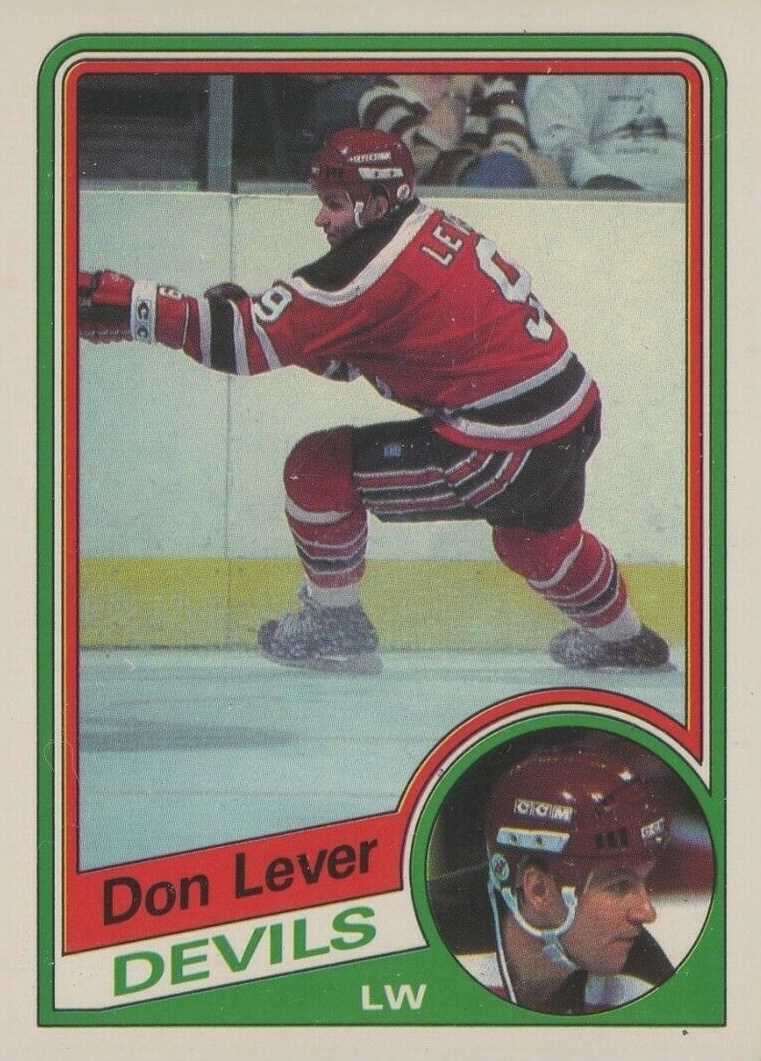 1984 O-Pee-Chee Don Lever #112 Hockey Card