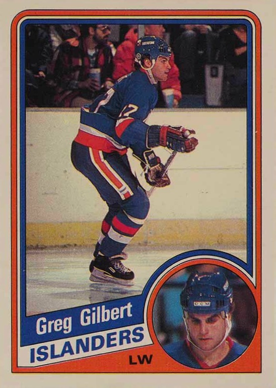 1984 O-Pee-Chee Greg Gilbert #125 Hockey Card