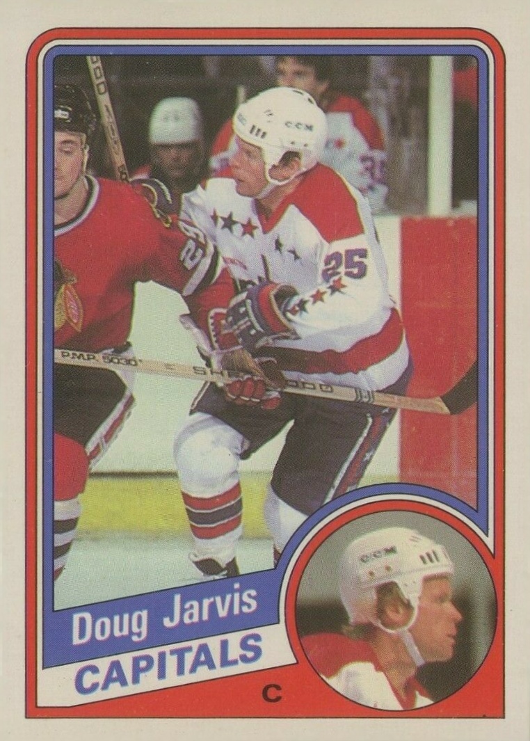 1984 O-Pee-Chee Doug Jarvis #200 Hockey Card