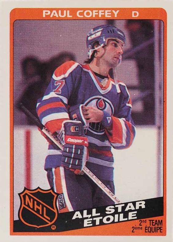 1984 O-Pee-Chee Paul Coffey #217 Hockey Card