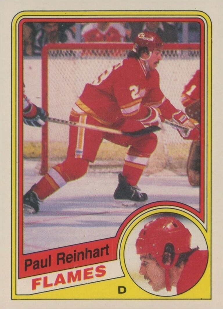 1984 O-Pee-Chee Paul Reinhart #235 Hockey Card