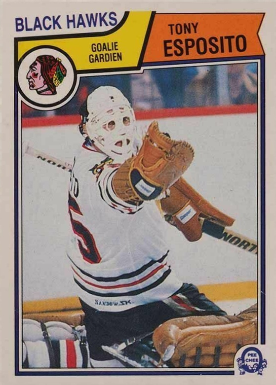 1983 O-Pee-Chee Tony Esposito #99 Hockey Card