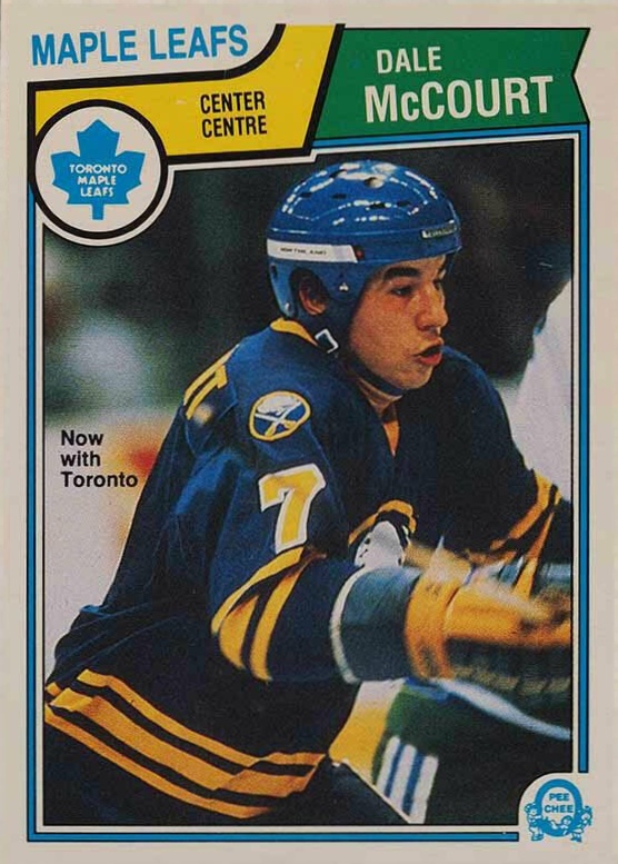 1983 O-Pee-Chee Dale McCourt #66 Hockey Card