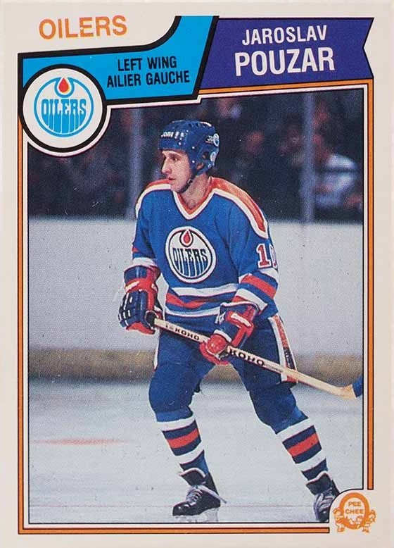 1983 O-Pee-Chee Jaroslav Pouzar #41 Hockey Card
