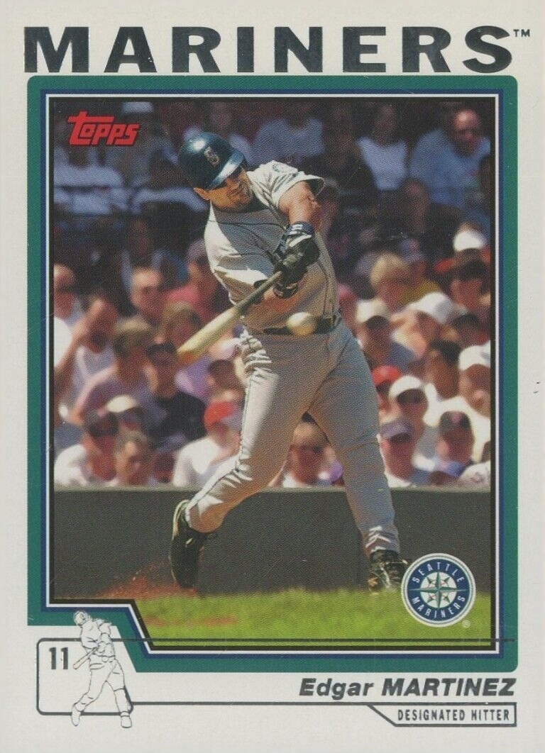 2004 Topps  Edgar Martinez #388 Baseball Card