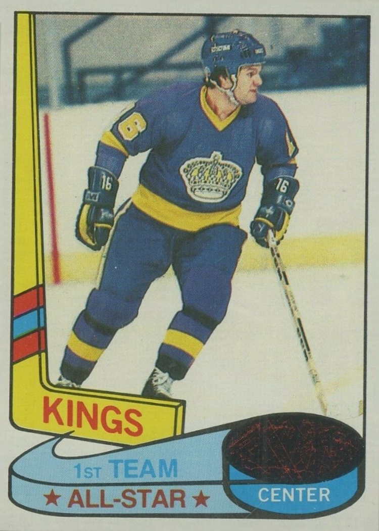 1980 Topps Marcel Dionne #81 Hockey Card