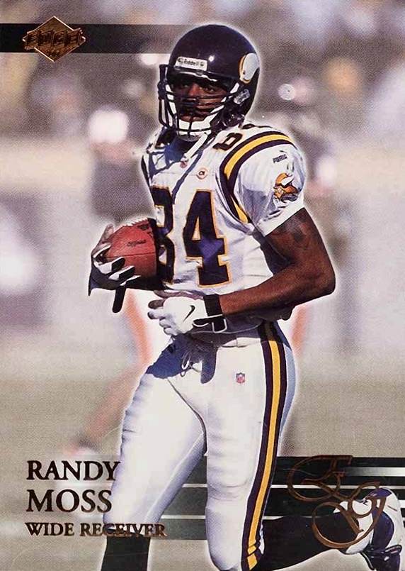2000 Collector's Edge Graded Randy Moss #145 Football Card