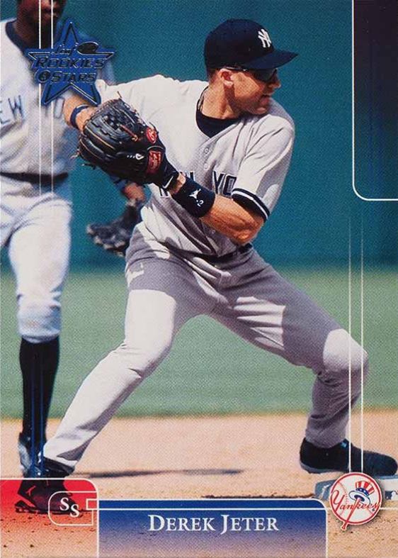 2002 Leaf Rookies & Stars Derek Jeter #58 Baseball Card