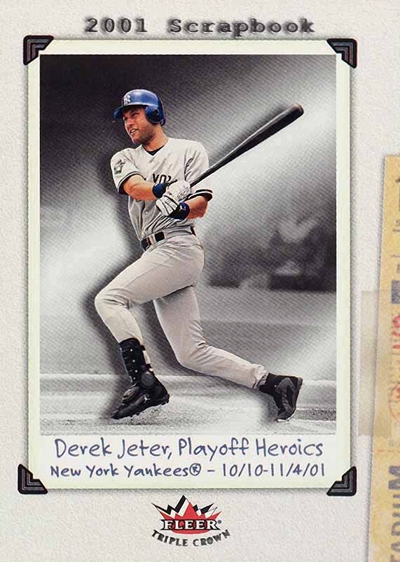 2002 Fleer Triple Crown Derek Jeter #235 Baseball Card