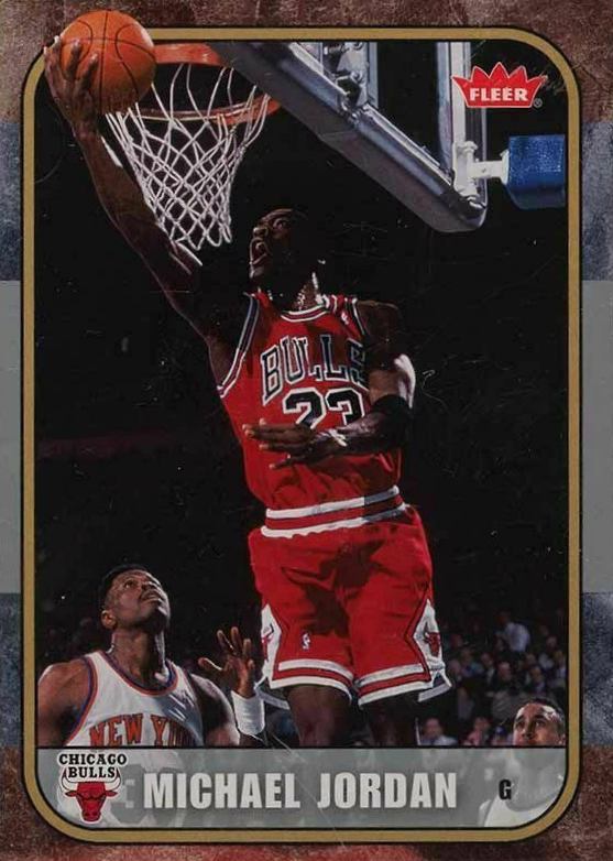 2007 Fleer Jordan Box Set Michael Jordan #31 Basketball Card