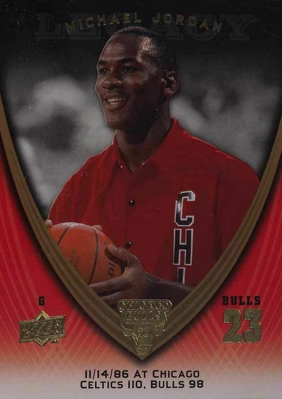 2008 Upper Deck Jordan Legacy  Michael Jordan #108 Basketball Card
