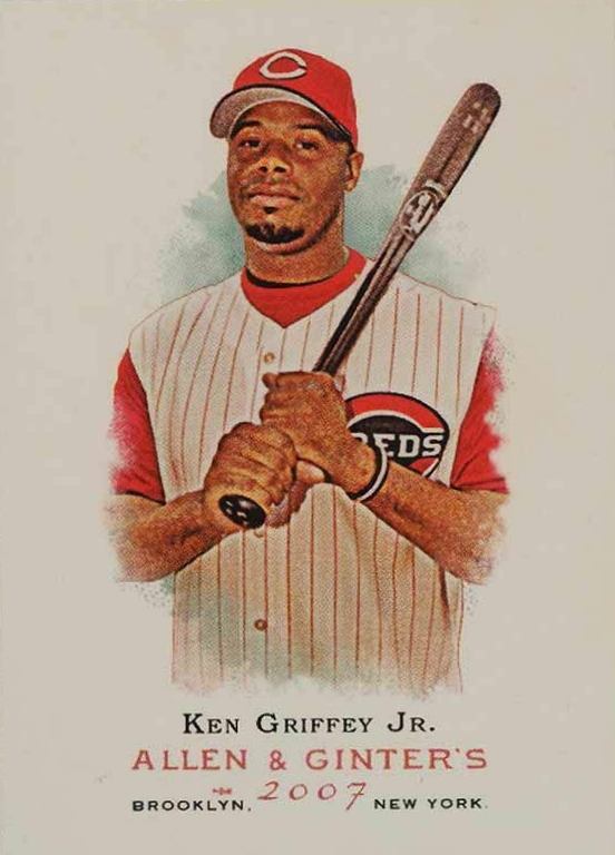 2007 Topps Allen & Ginter Ken Griffey Jr. #55 Baseball Card