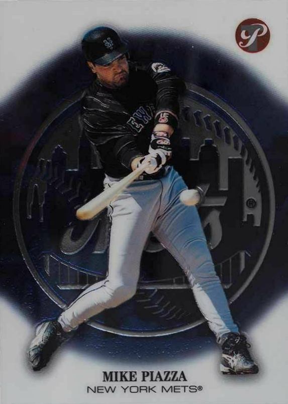 2002 Topps Pristine Mike Piazza #60 Baseball Card