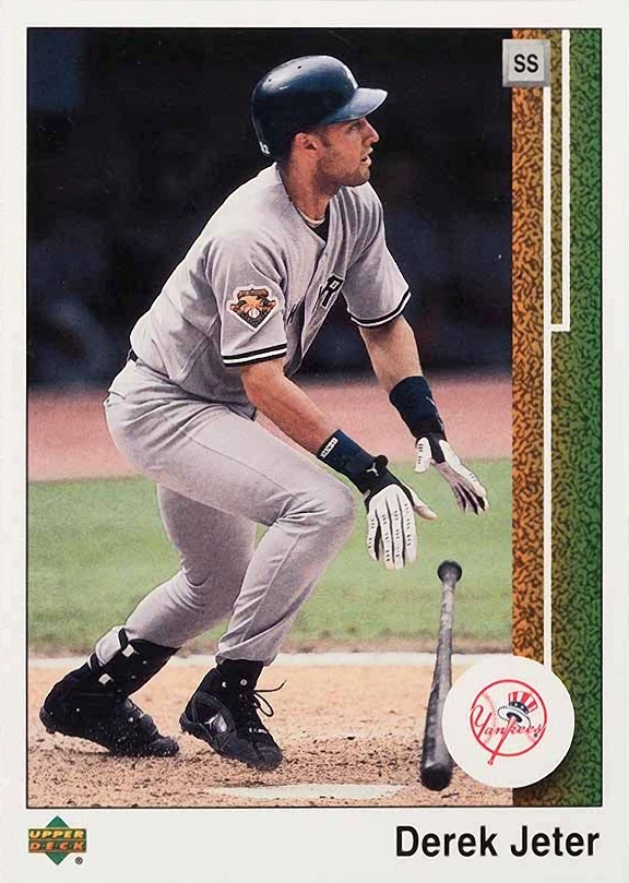 2002 UD Authentics Derek Jeter #79 Baseball Card