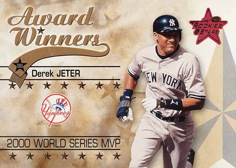2002 Leaf Rookies & Stars Derek Jeter #288 Baseball Card