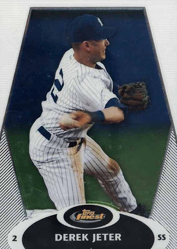 2008 Finest Derek Jeter #124 Baseball Card