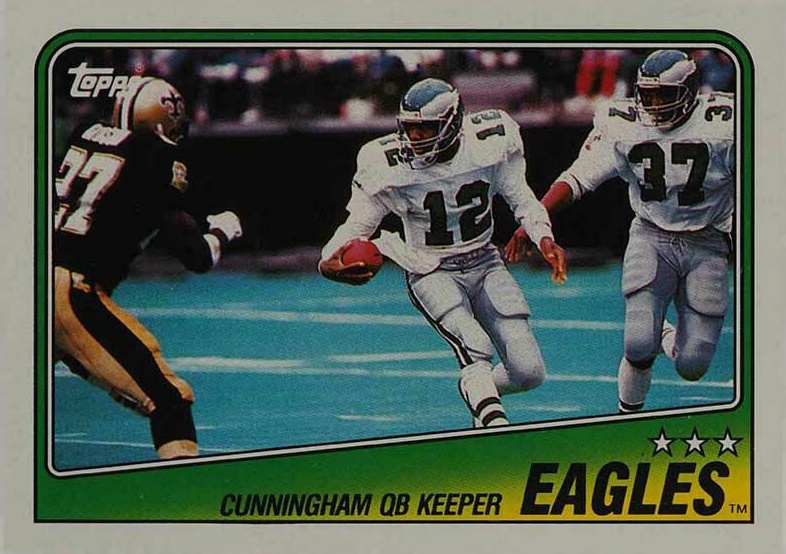 1988 Topps Eagles Team Leaders #233 Football Card