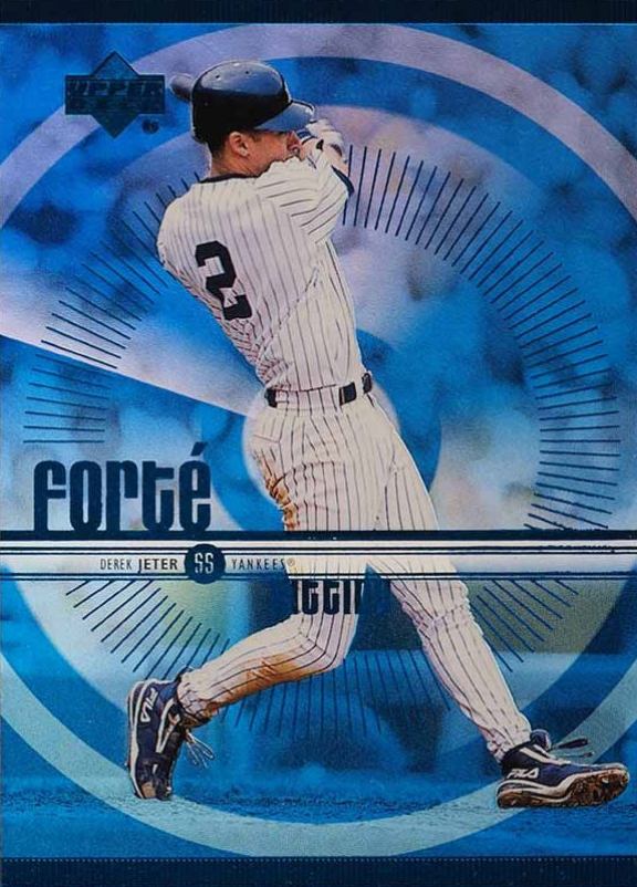 1999 Upper Deck Forte Derek Jeter #F17 Baseball Card
