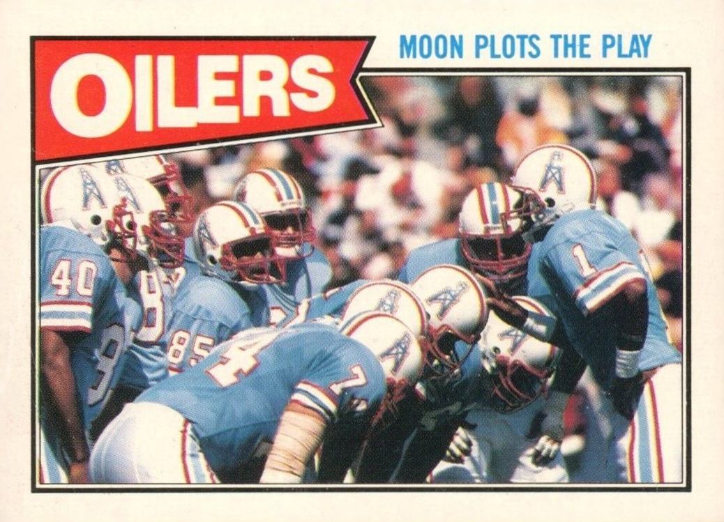 1987 Topps Oilers Team Leaders #306 Football Card