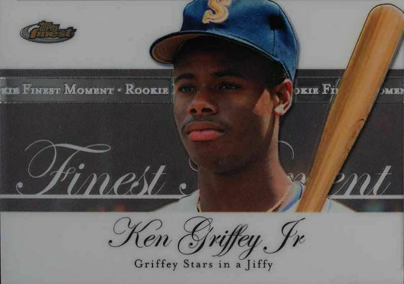 2007 Finest Rookie Finest Moments Ken Griffey Jr. #RFMKG Baseball Card