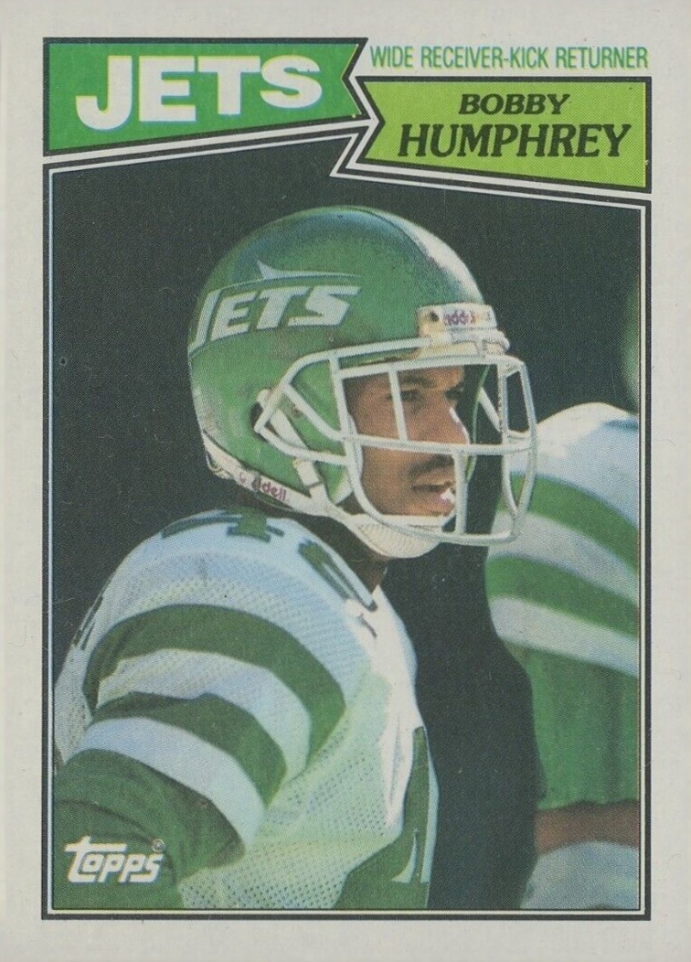 1987 Topps Bobby Humphery #143 Football Card