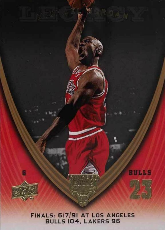 2008 Upper Deck Jordan Legacy  Michael Jordan #998 Basketball Card