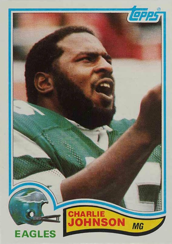 1982 Topps Charlie Johnson #448 Football Card