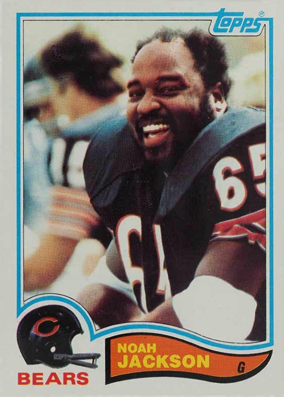 1982 Topps Noah Jackson #298 Football Card