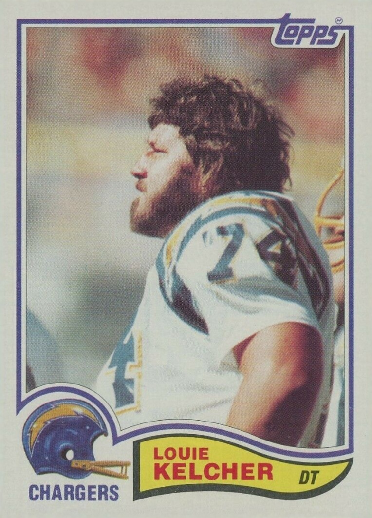 1982 Topps Louie Kelcher #235 Football Card