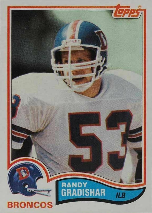 1982 Topps Randy Gradishar #79 Football Card