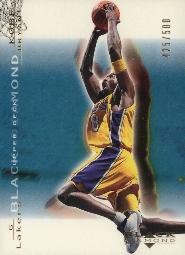 2000 Upper Deck Black Diamond Kobe Bryant #38 Basketball Card