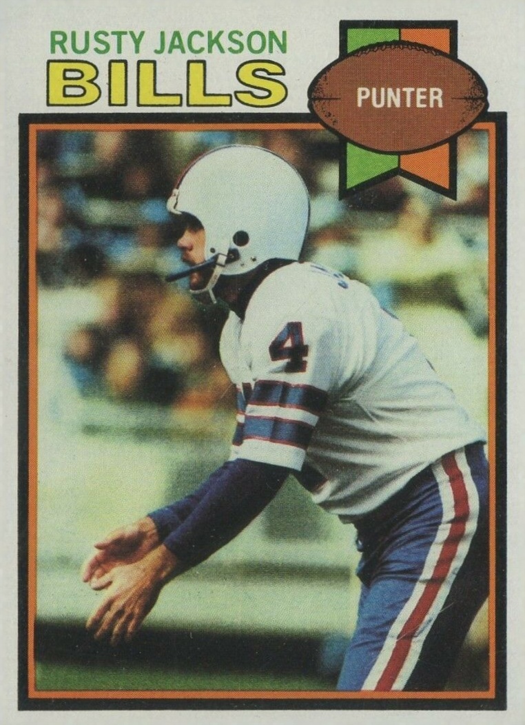 1979 Topps Rusty Jackson #449 Football Card