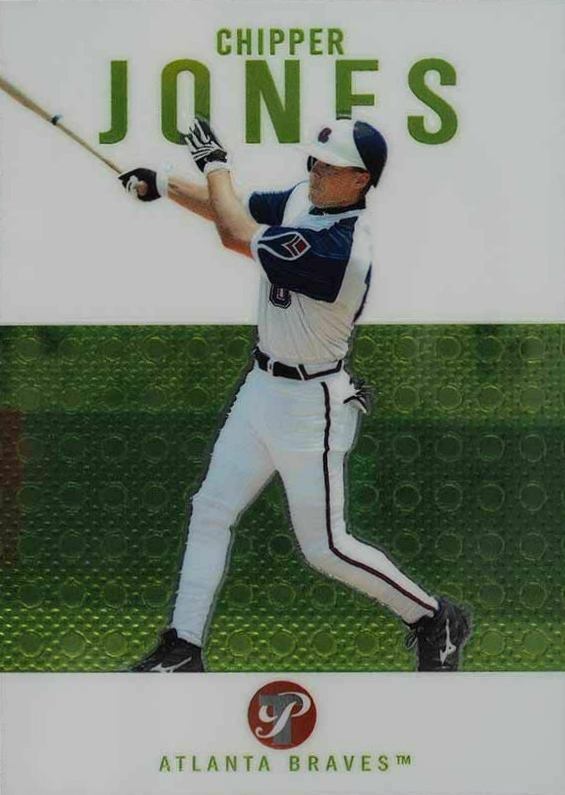 2003 Topps Pristine Chipper Jones #31 Baseball Card