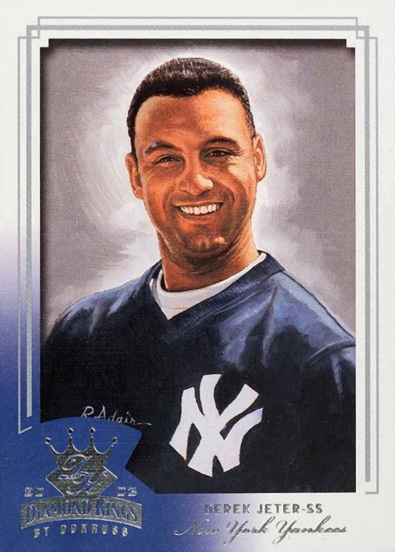 2003 Donruss Diamond Kings Derek Jeter #39 Baseball Card