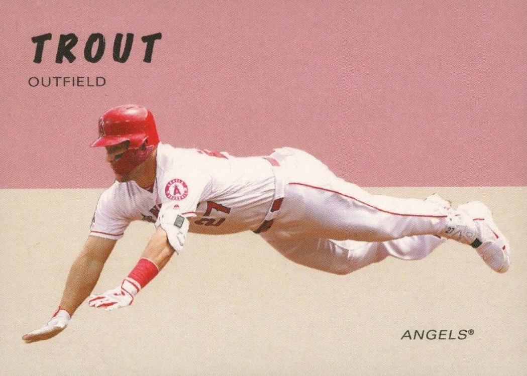 2020 Topps Throwback Thursday Mike Trout #229 Baseball Card