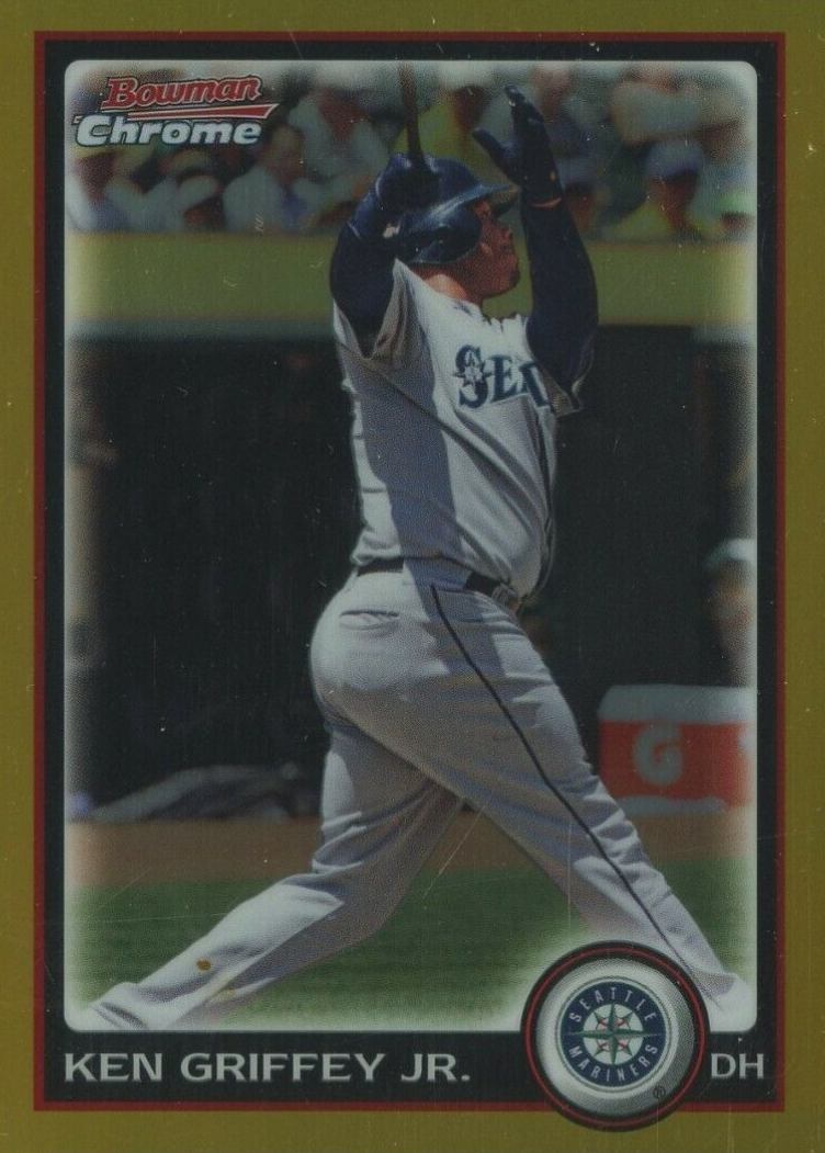 2010 Bowman Chrome Ken Griffey Jr. #155 Baseball Card