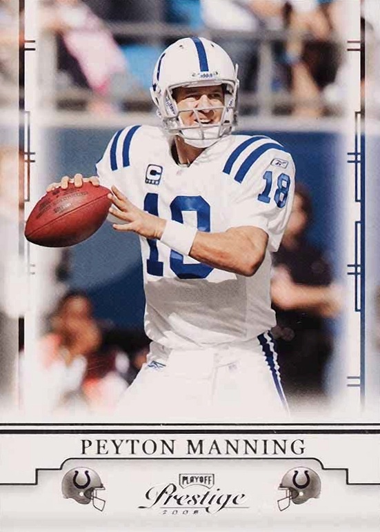 2008 Playoff Prestige Peyton Manning #41 Football Card