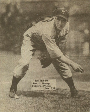 1934 Batter Up Van L. Mungo #131 Baseball Card