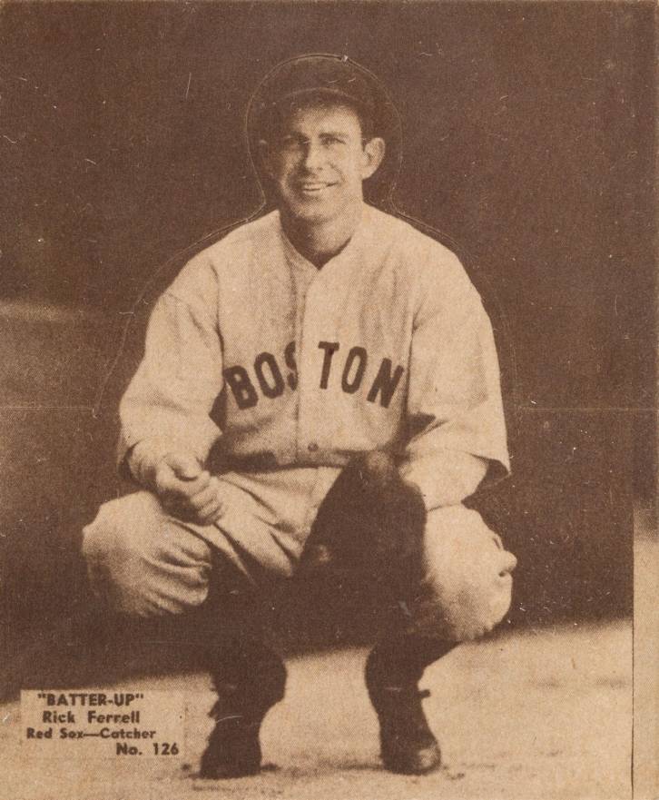 1934 Batter Up Rick Ferrell #126 Baseball Card