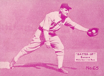 1934 Batter Up Zeke Bonura #65 Baseball Card